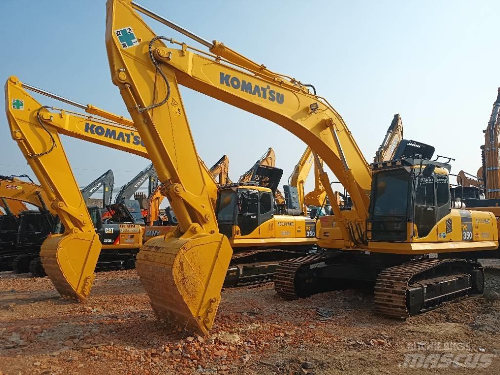 Komatsu PC 350 Pásová rýpadla