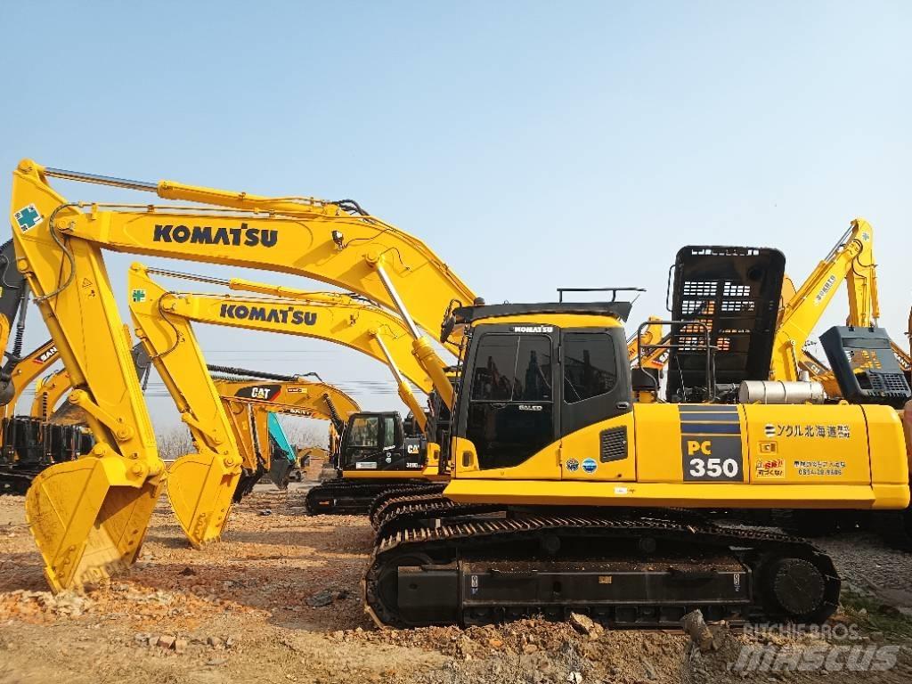 Komatsu PC 350 Pásová rýpadla
