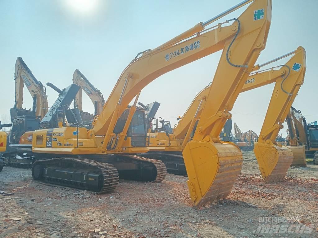 Komatsu PC 350 Pásová rýpadla