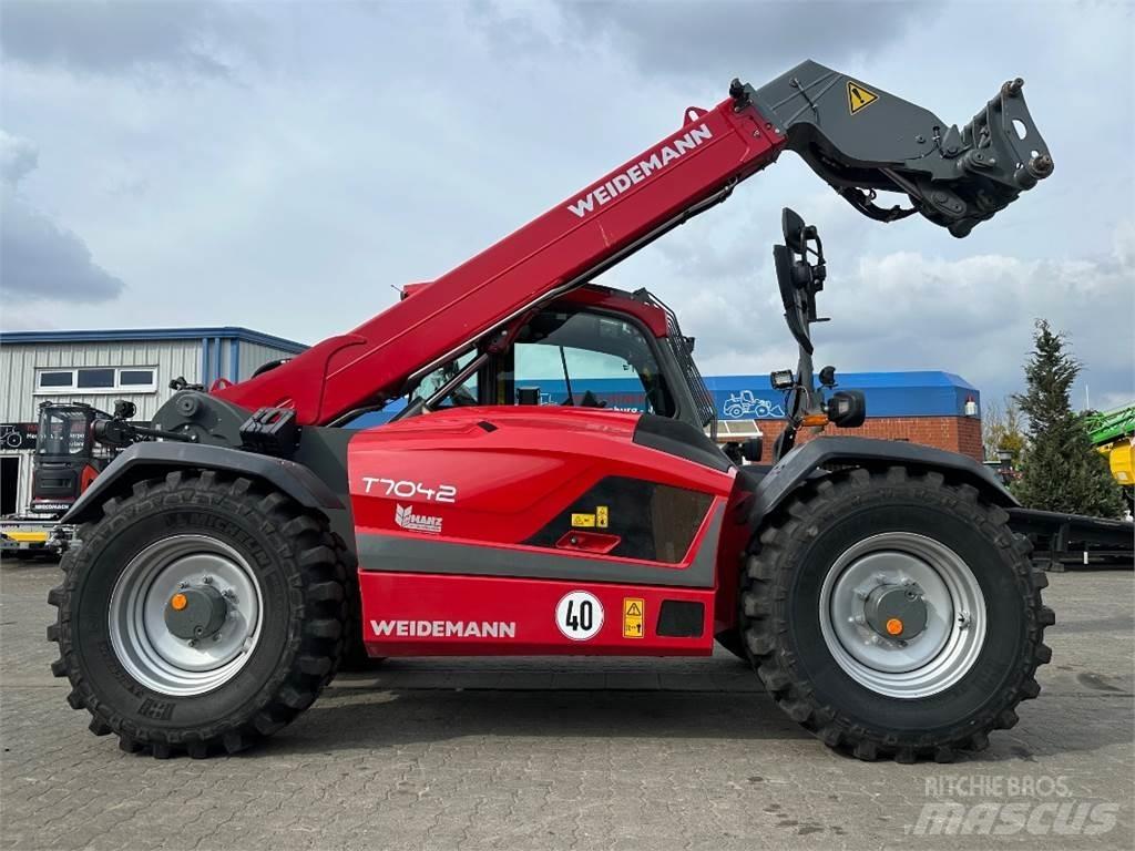 Weidemann T7042 Teleskopické manipulátory