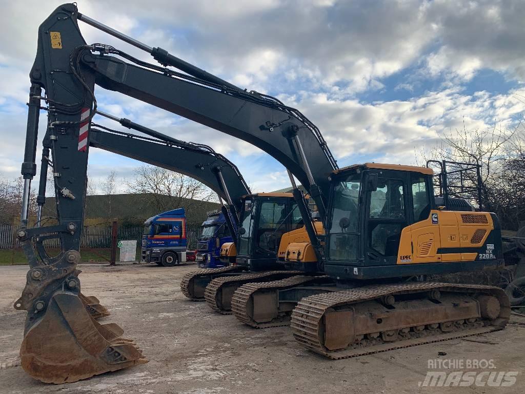 Hyundai HX220A L Pásová rýpadla
