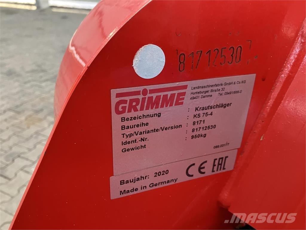 Grimme KS 75-4 Zařízení pro pěstování brambor - Jiné