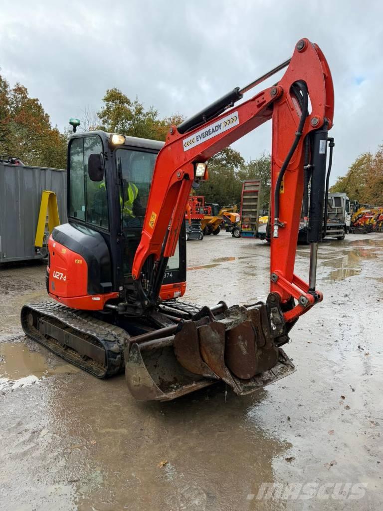 Kubota U 27-4 Mini rýpadla < 7t