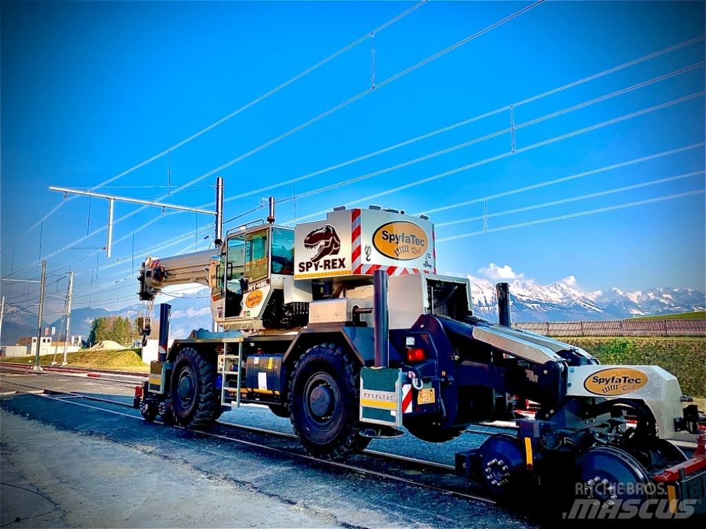 Terex RT 45 L Rail Jeřáby pro těžký terén