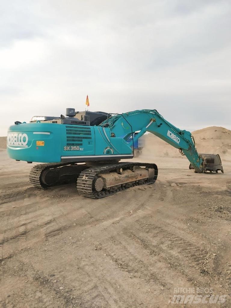 Kobelco SK350NLC Pásová rýpadla