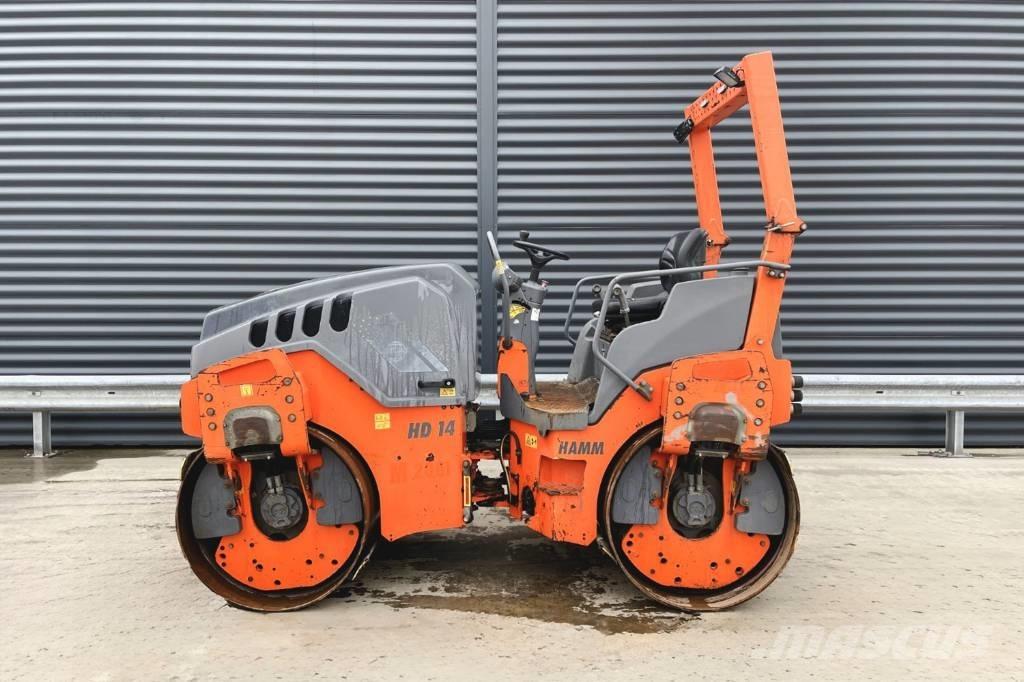 Hamm HD 14 VV Tandemové válce