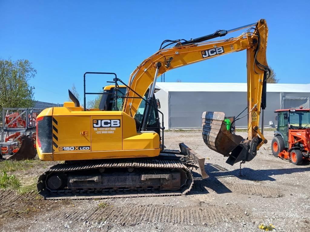JCB 150X Pásová rýpadla