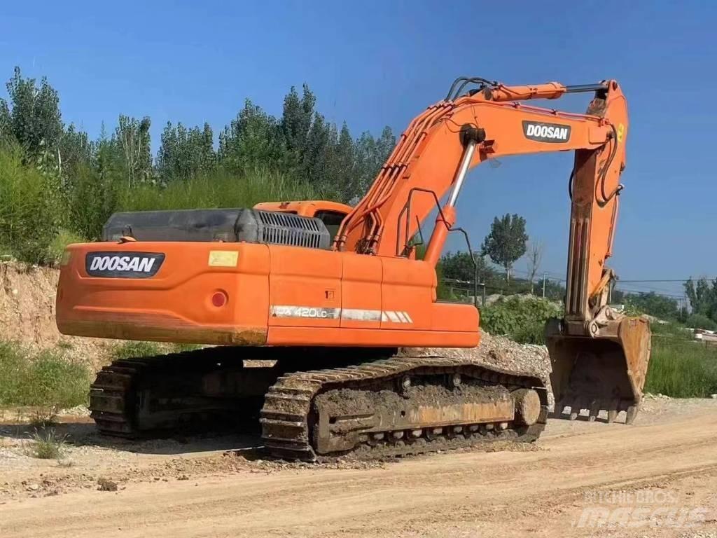 Doosan DX 420 Pásová rýpadla