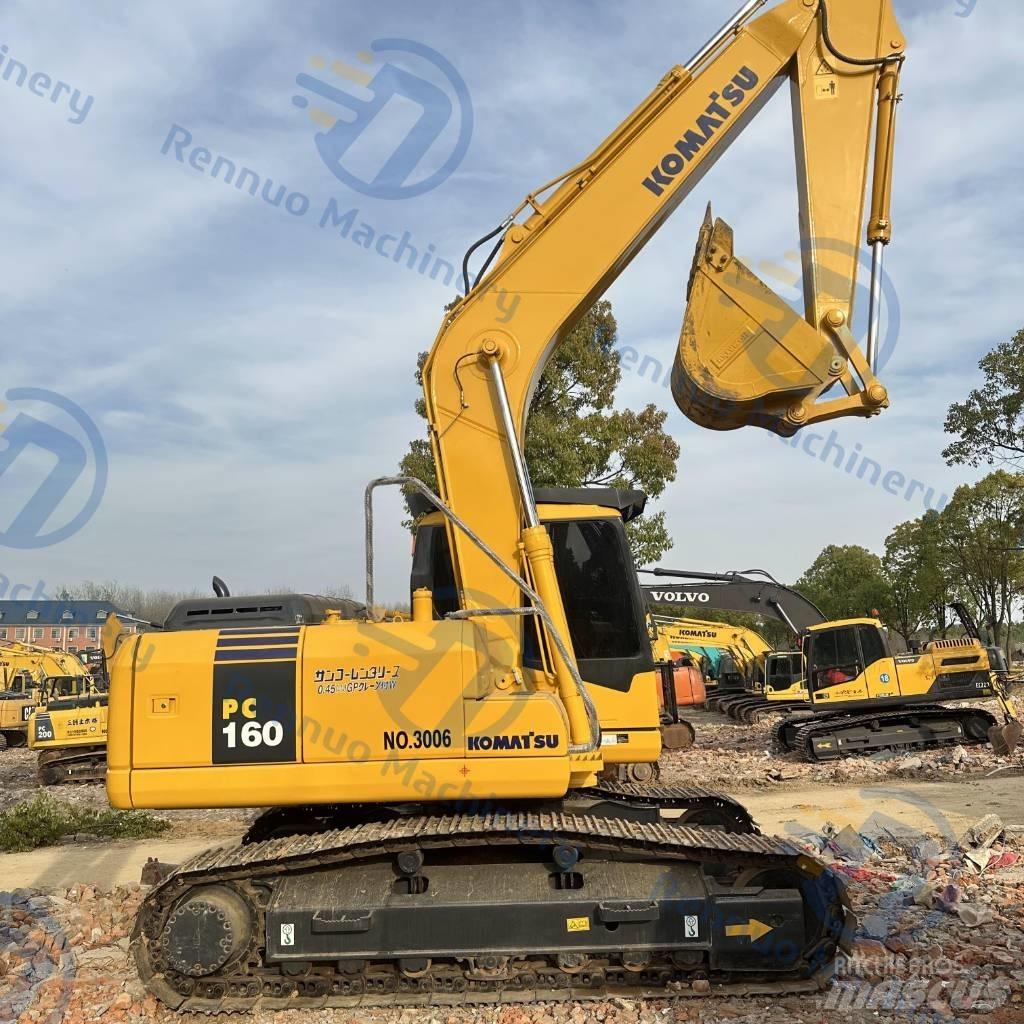 Komatsu PC 160 Pásová rýpadla