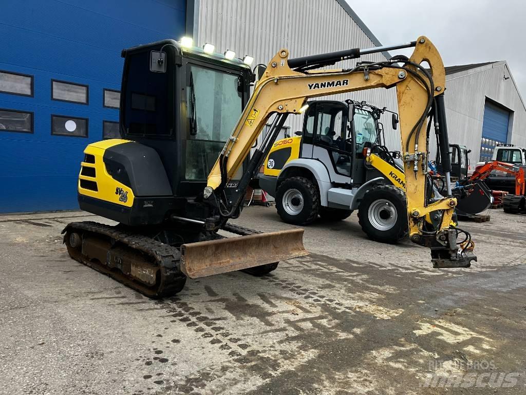 Yanmar SV 26 Mini rýpadla < 7t