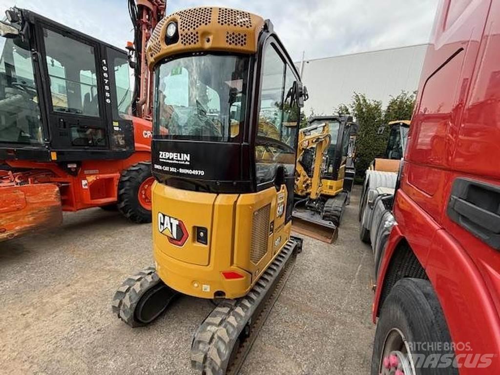 CAT 302-05 Mini rýpadla < 7t