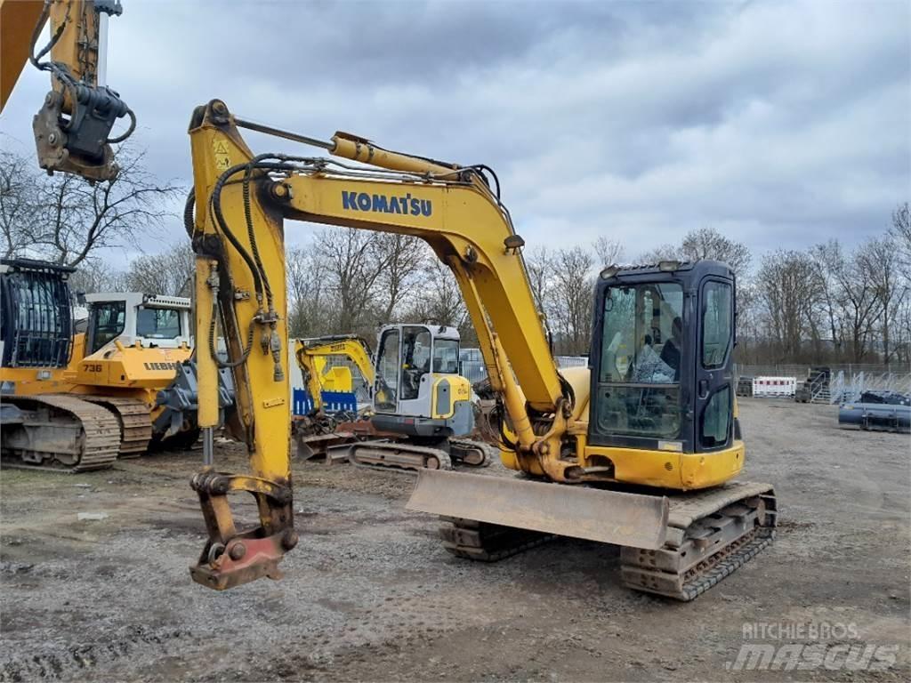 Komatsu PC80 Mini rýpadla < 7t