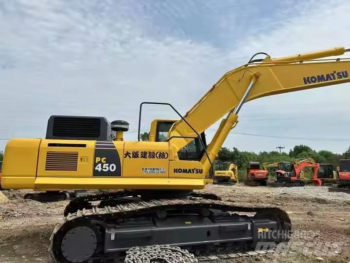 Komatsu PC 450 Pásová rýpadla
