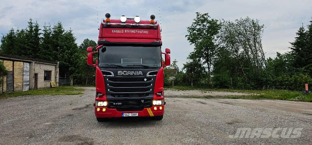 Scania R 730 Hákový nosič kontejnerů