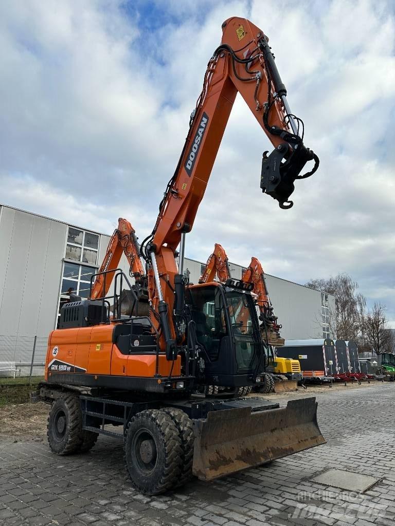 Doosan DX 190 W-7 Kolová rýpadla