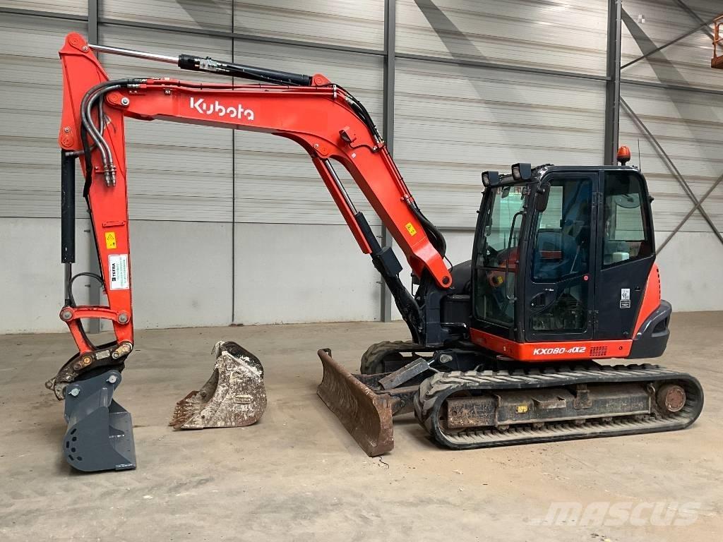Kubota KX 080-4 A 2 Midi rýpadla 7t - 12t