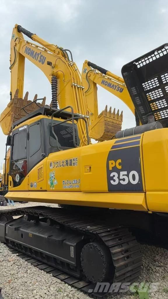 Komatsu PC 350 Pásová rýpadla