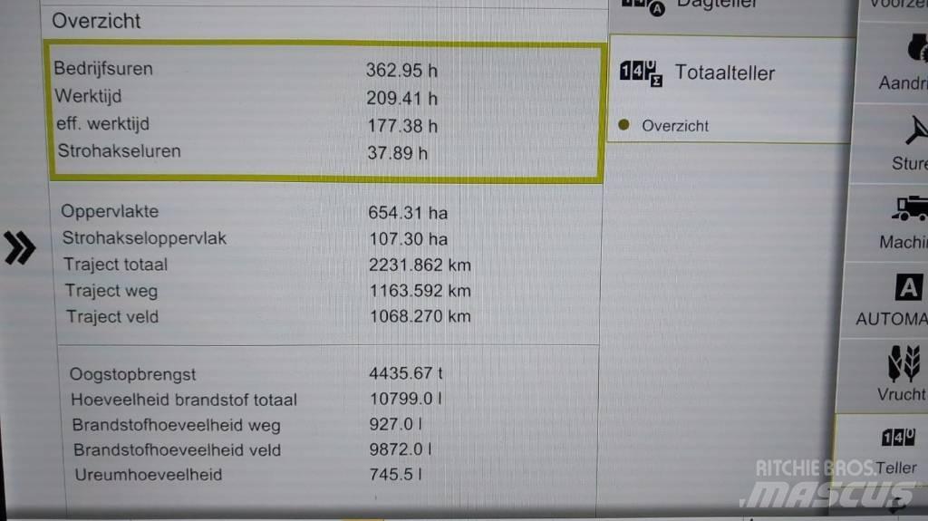 CLAAS Trion 750 Sklízecí mlátičky
