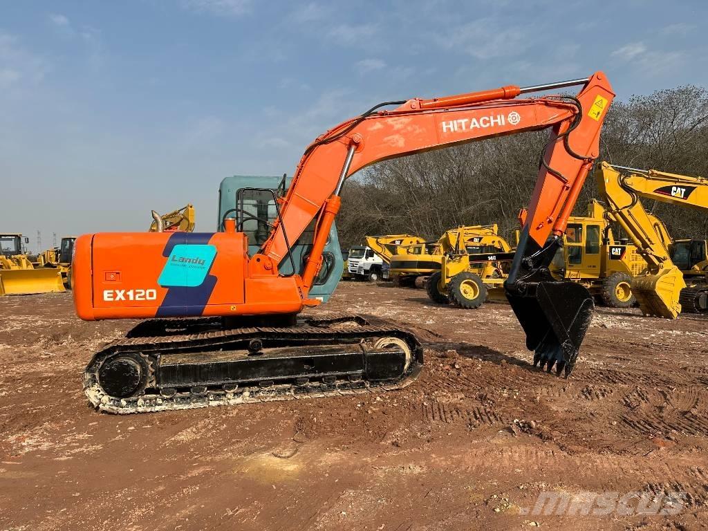 Hitachi EX 120 Pásová rýpadla