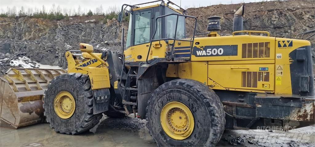 Komatsu WA500-6 Kolové nakladače