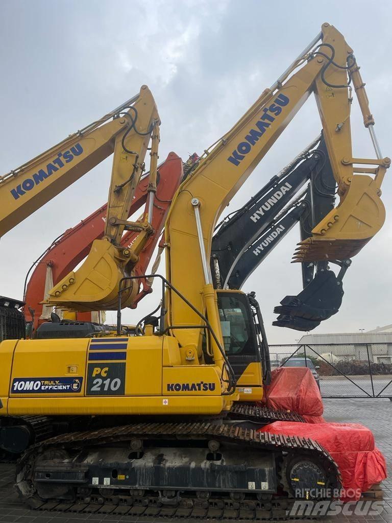 Komatsu PC210-10MO Pásová rýpadla