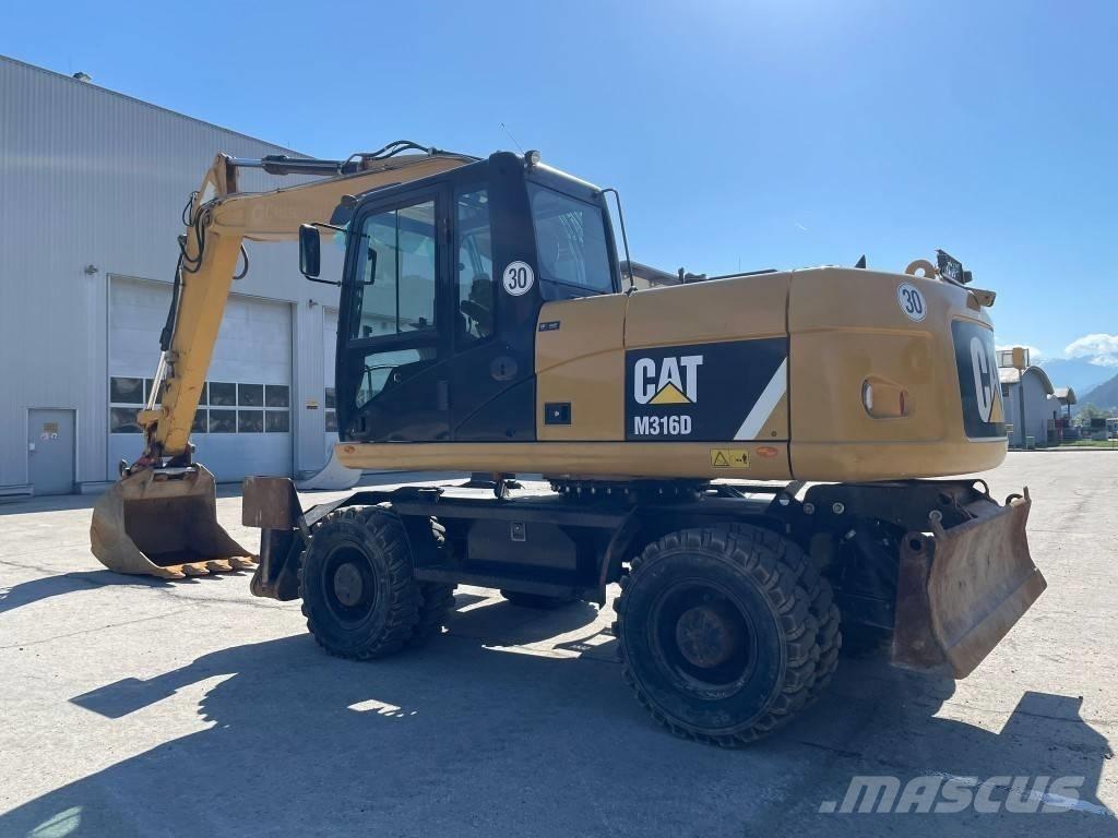 CAT M 316 D Kolová rýpadla