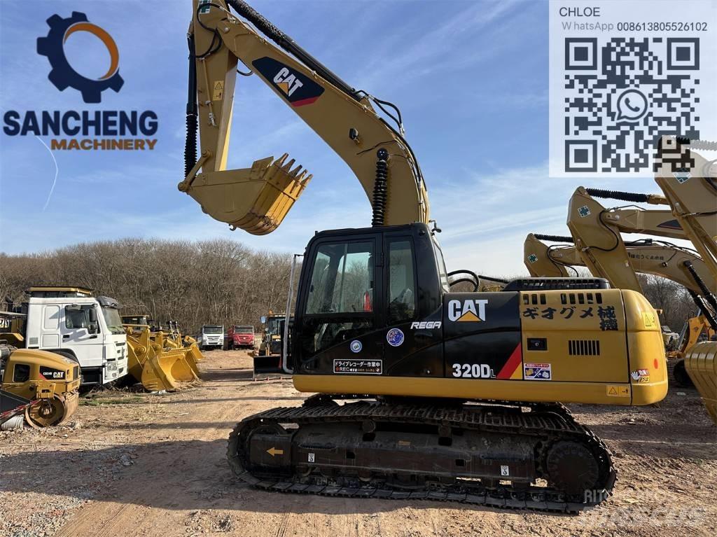 CAT 320 D Pásová rýpadla
