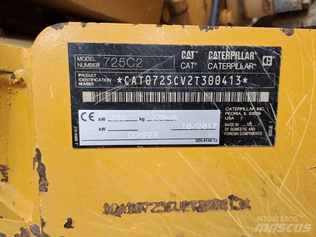 CAT 725C2 Kloubové dempry