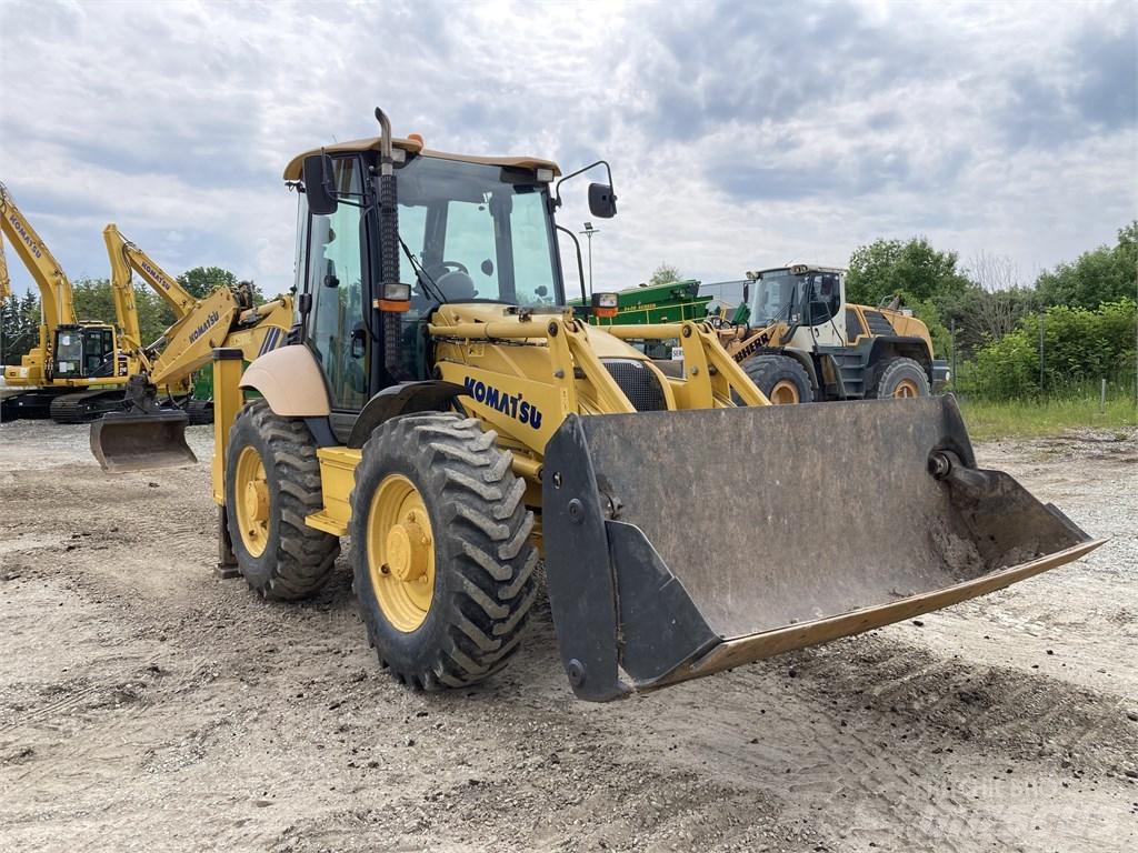 Komatsu WB93S-5E0 Rýpadlo-nakladače