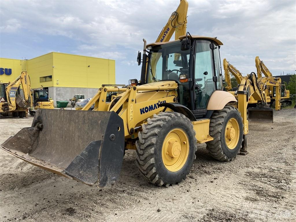 Komatsu WB93S-5E0 Rýpadlo-nakladače