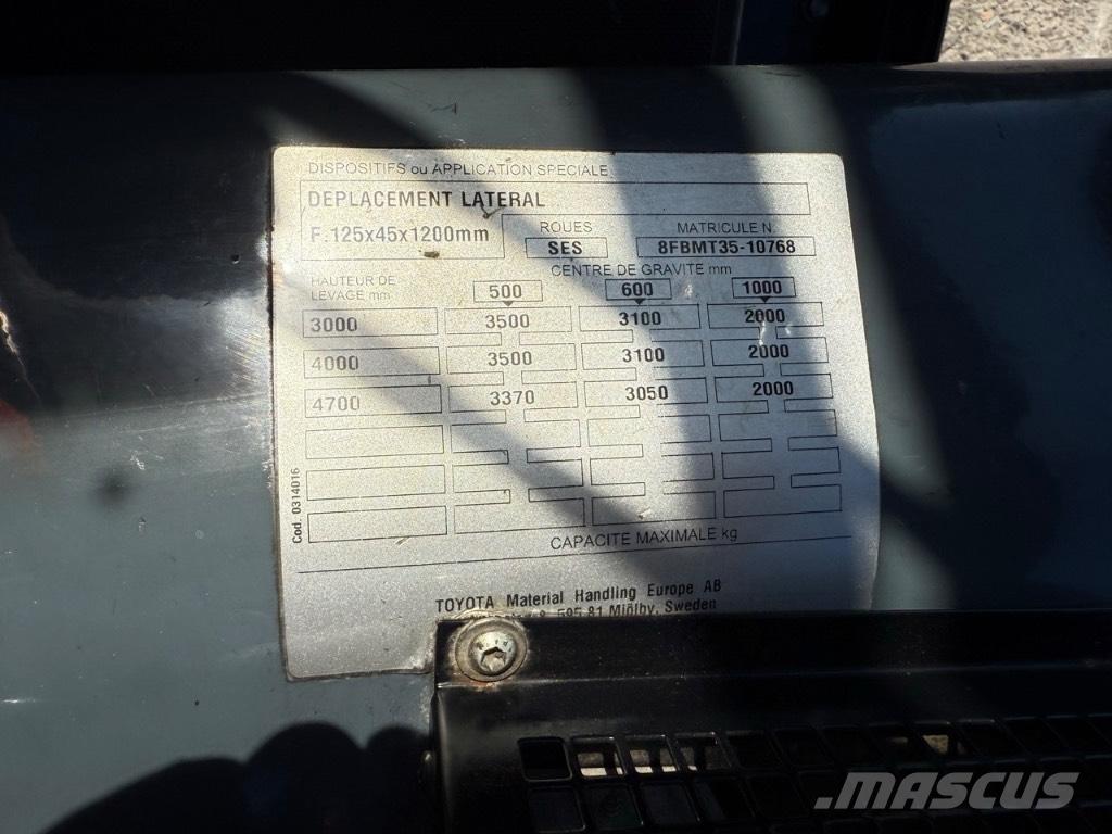 Toyota 8 FBMT 35 Akumulátorové vozíky