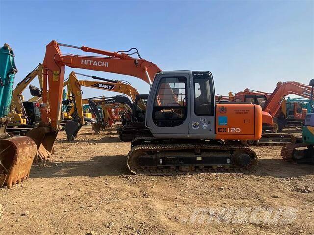 Hitachi EX120 Pásová rýpadla