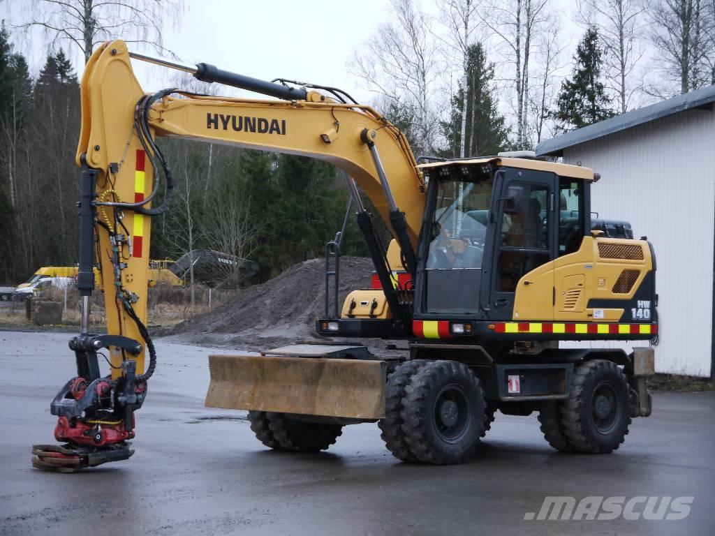 Hyundai HW 140 Kolová rýpadla