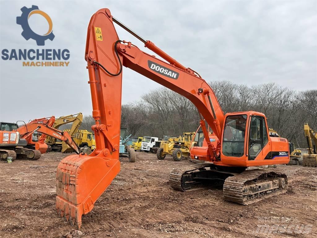 Doosan DH 220 Pásová rýpadla