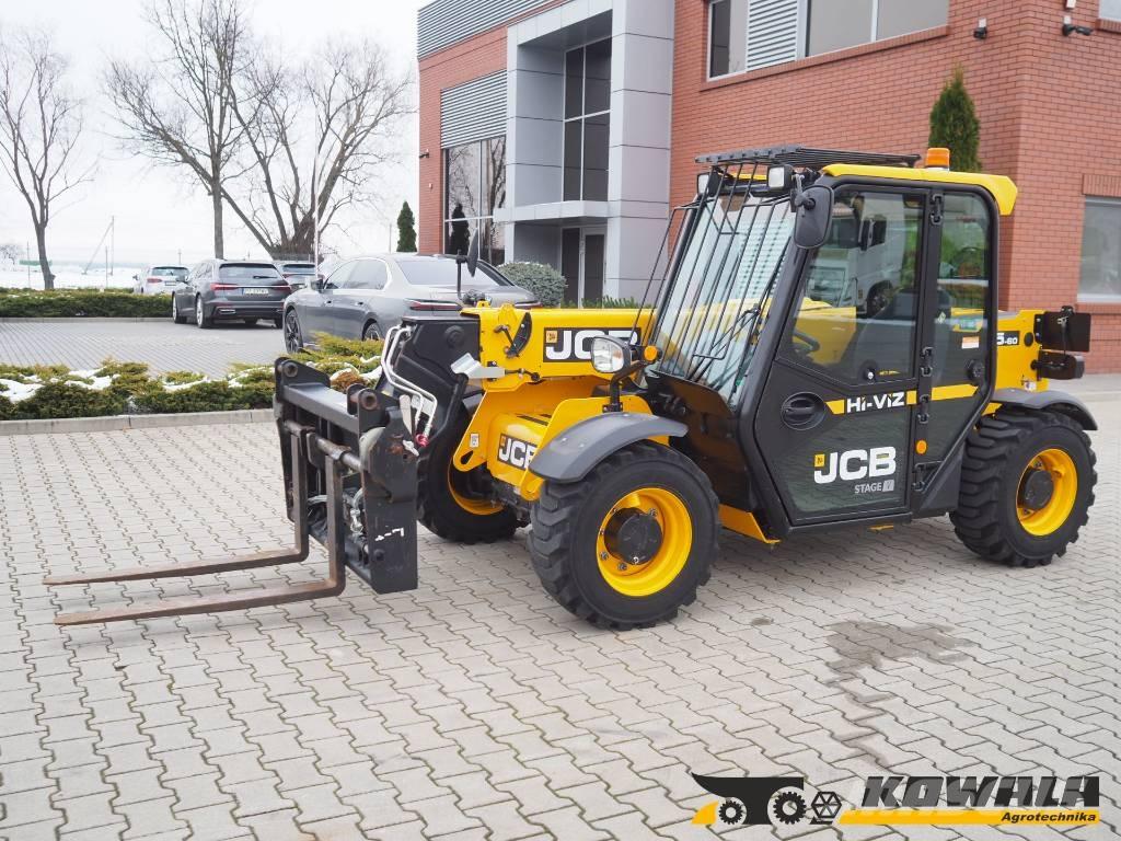JCB 525-60 Hi-ViZ Teleskopické kolové nakladače