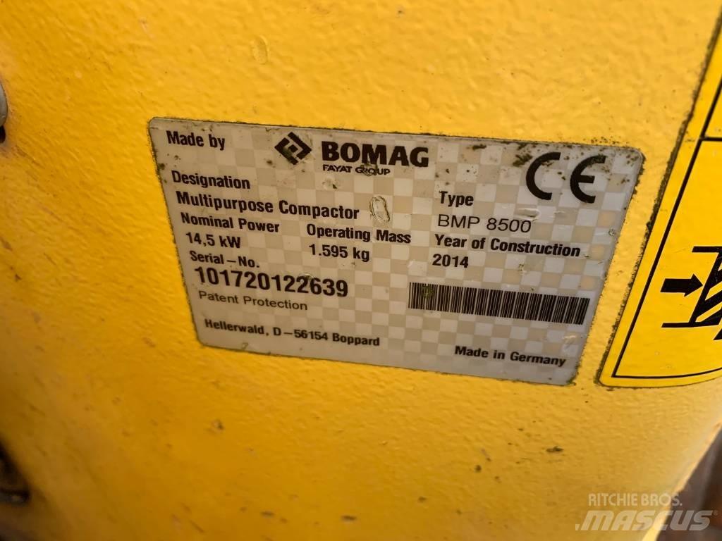Bomag BMP 8500 Další válce