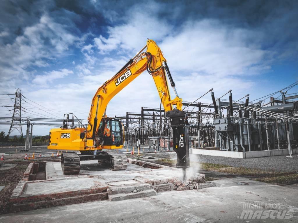 JCB 220X Pásová rýpadla