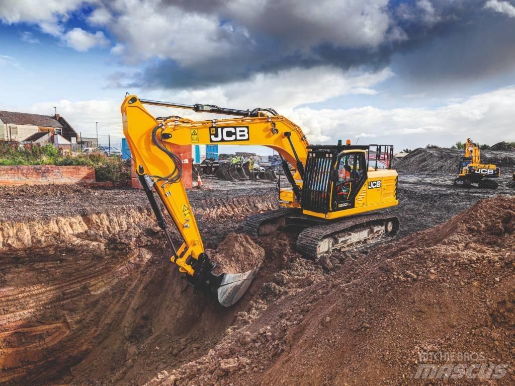 JCB 220X Pásová rýpadla