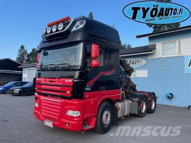 DAF Xf 105.510 6x4 Autojeřáby, hydraulické ruky