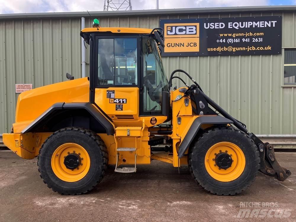 JCB 411 Kolové nakladače
