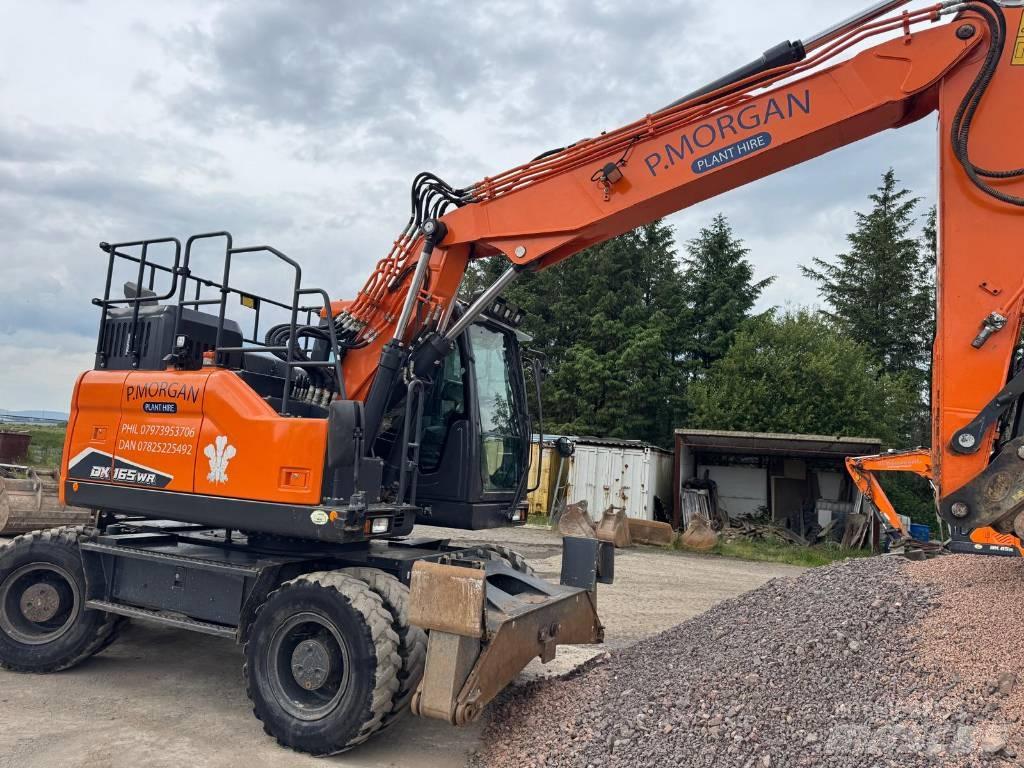 Doosan DX165WR-7 Kolová rýpadla