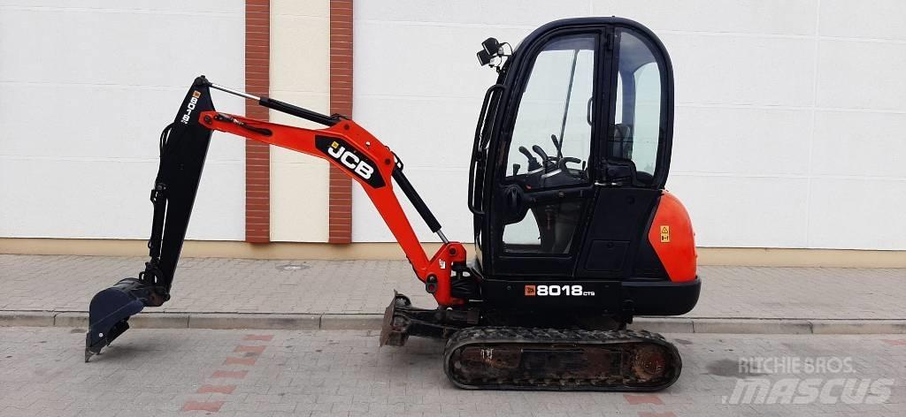 JCB 8018 CTS Mini rýpadla < 7t