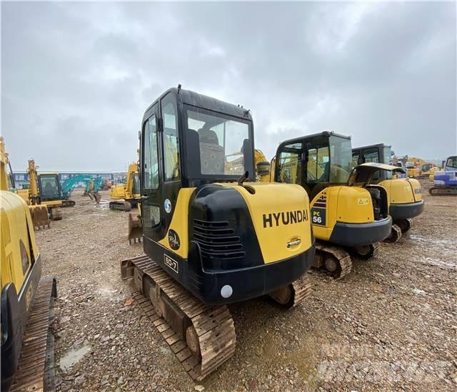 Hyundai R60W-7 Pásová rýpadla