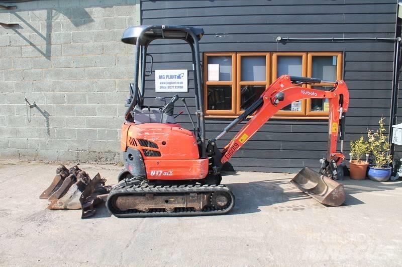 Kubota U 17-3 Mini rýpadla < 7t