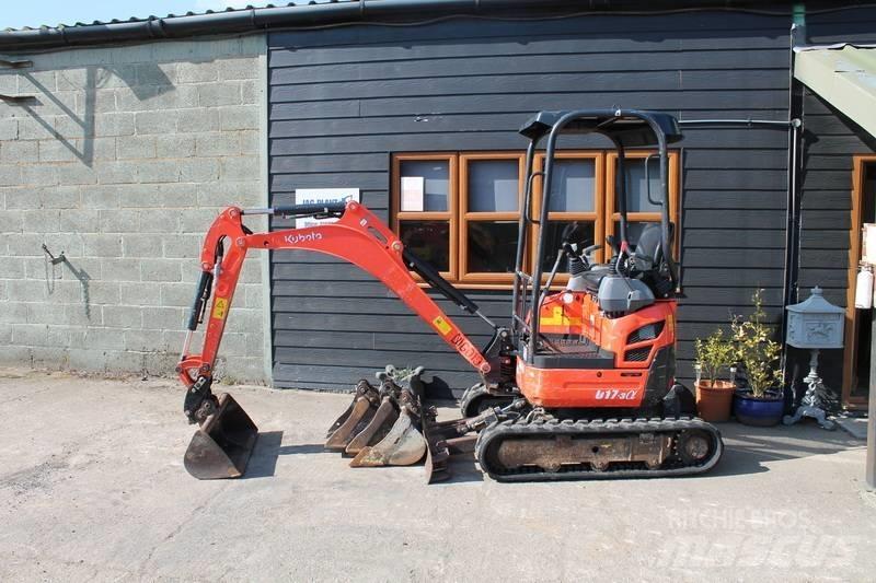 Kubota U 17-3 Mini rýpadla < 7t