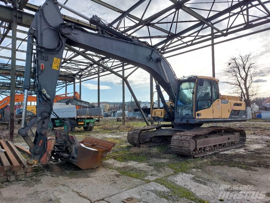 Volvo EC 250 D L Pásová rýpadla