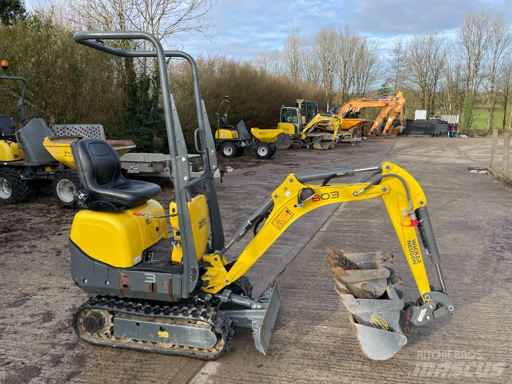 Wacker Neuson 803 Mini rýpadla < 7t