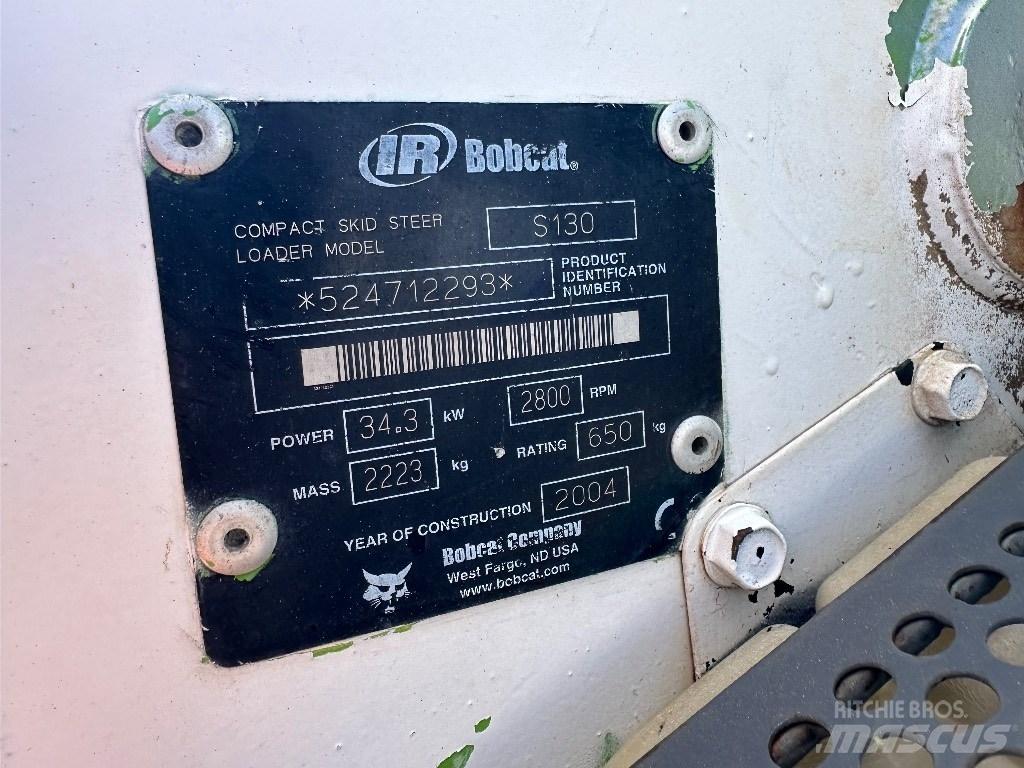 Bobcat S 130 Smykem řízené nakladače