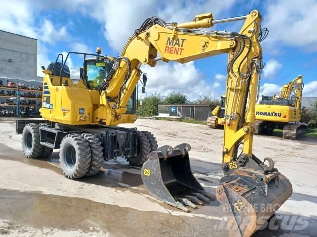 Komatsu PW138MR-11E0 Kolová rýpadla