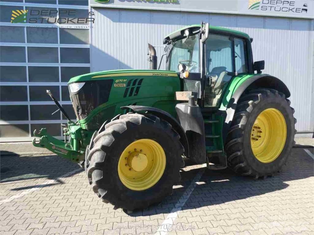 John Deere 6170M Traktory